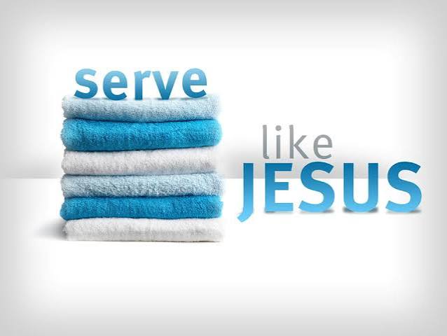 image serve like Jesus